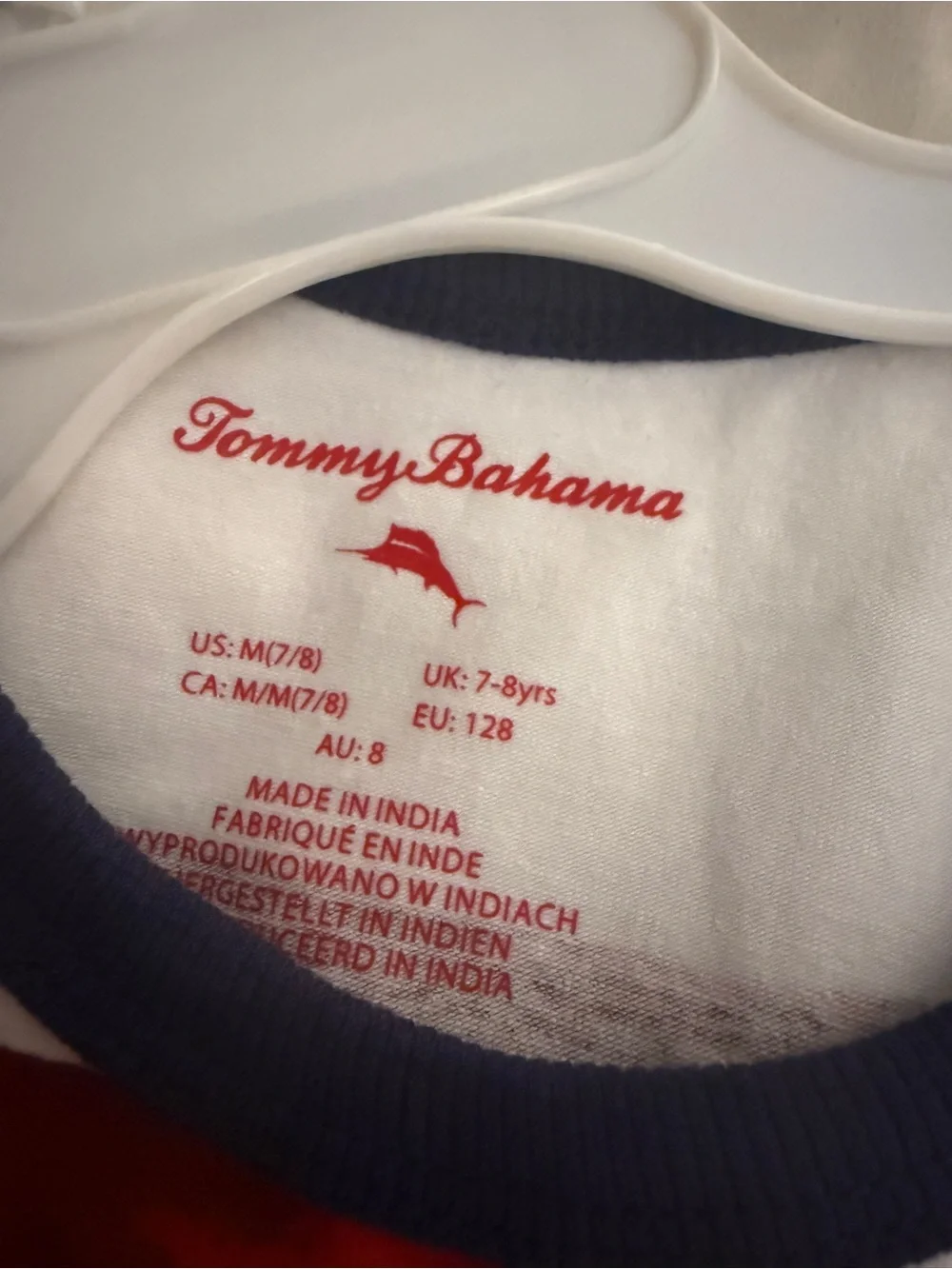 Tommy Bahama Kids Red White and Blue American Flag Tank & Shorts Set
